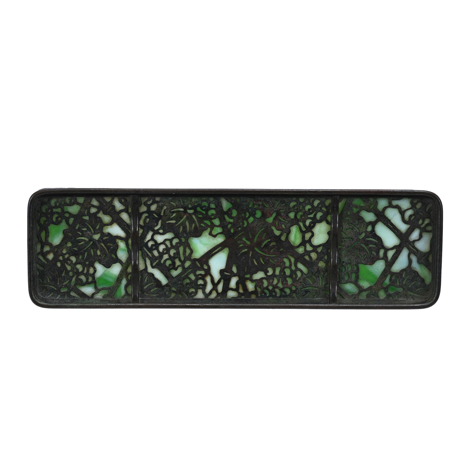 Pen Tray Marked Tiffany Studios #1004 (1 of 4)