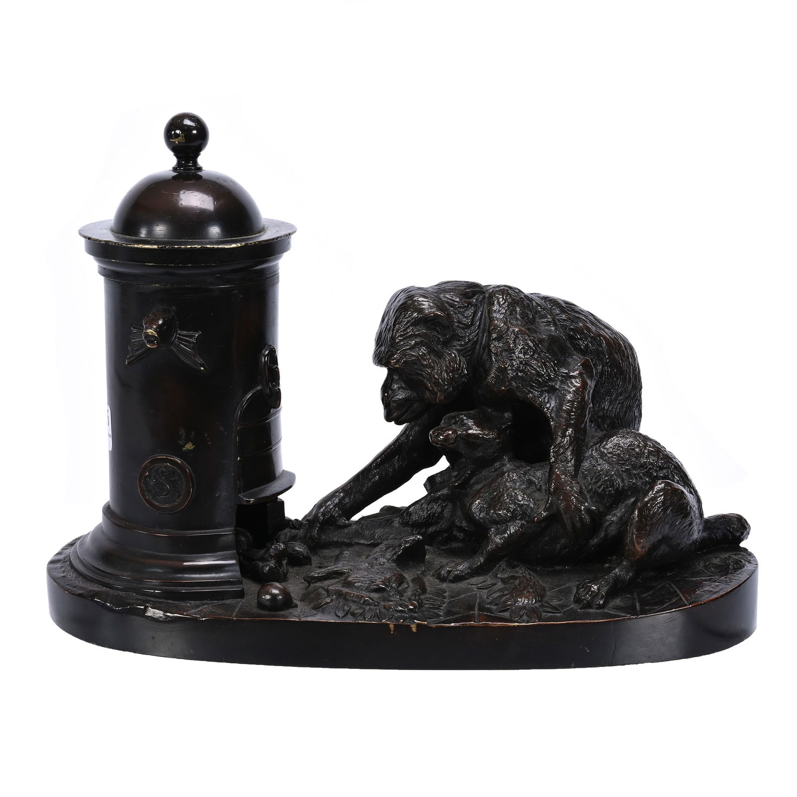 Bronze Group, An Original Early Work (1 of 3)