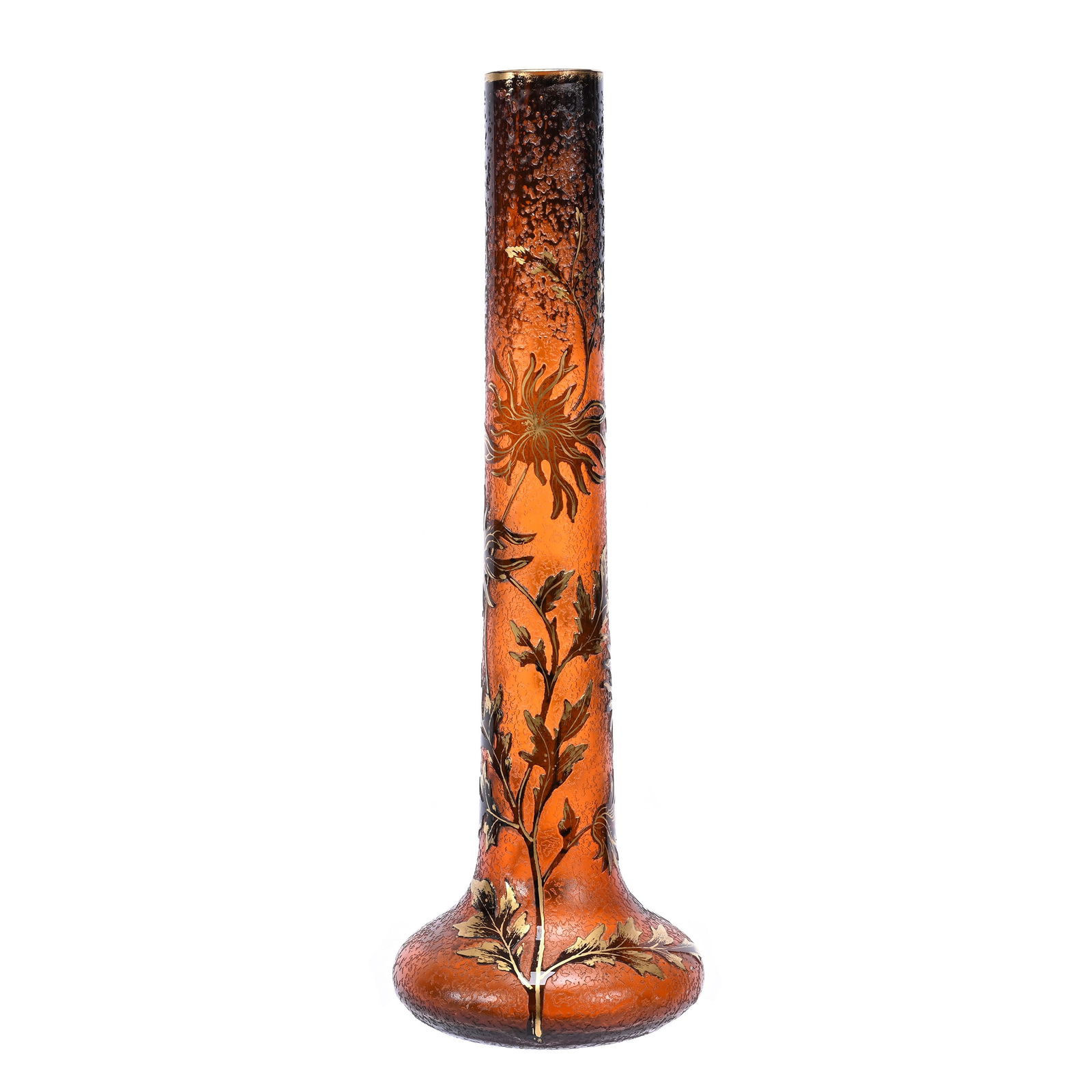 Vase Signed Daum Nancy French Cameo Art Glass (1 of 3)