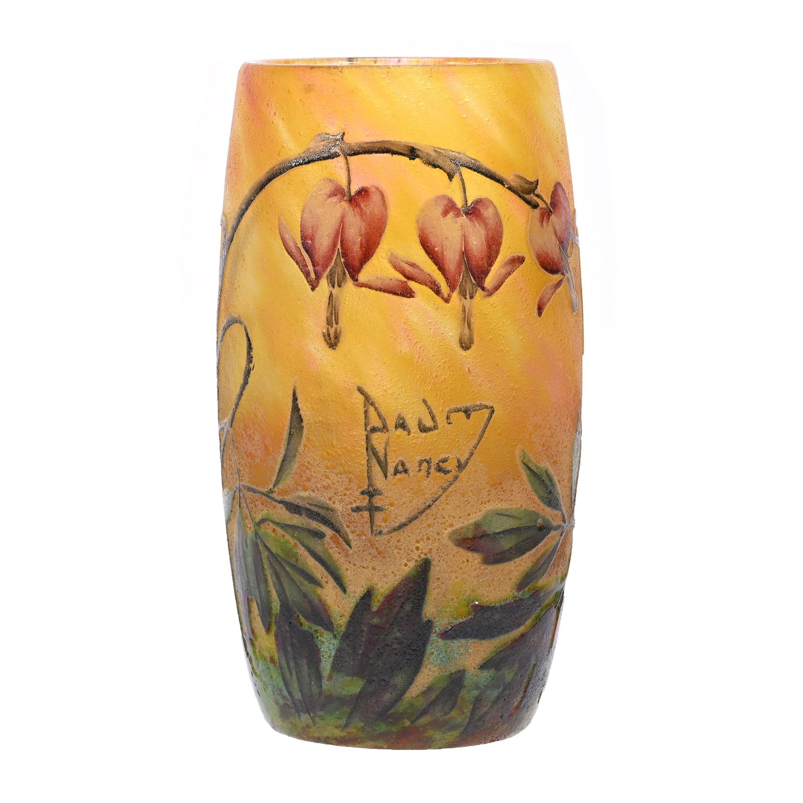 Vase Signed Daum Nancy French Cameo Art Glass (1 of 4)