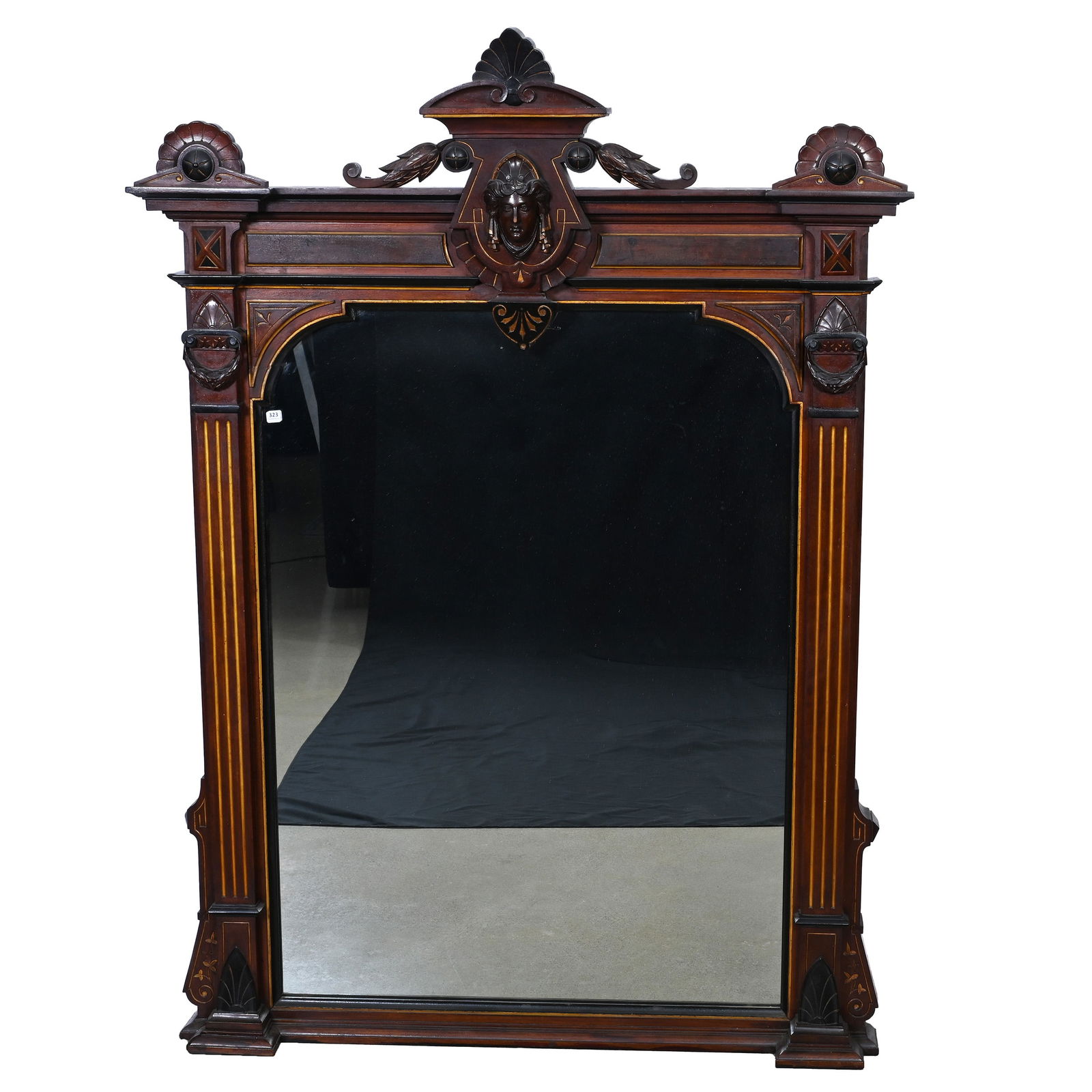 Over Mantel Mirror, Renaissance Revival Style (1 of 5)