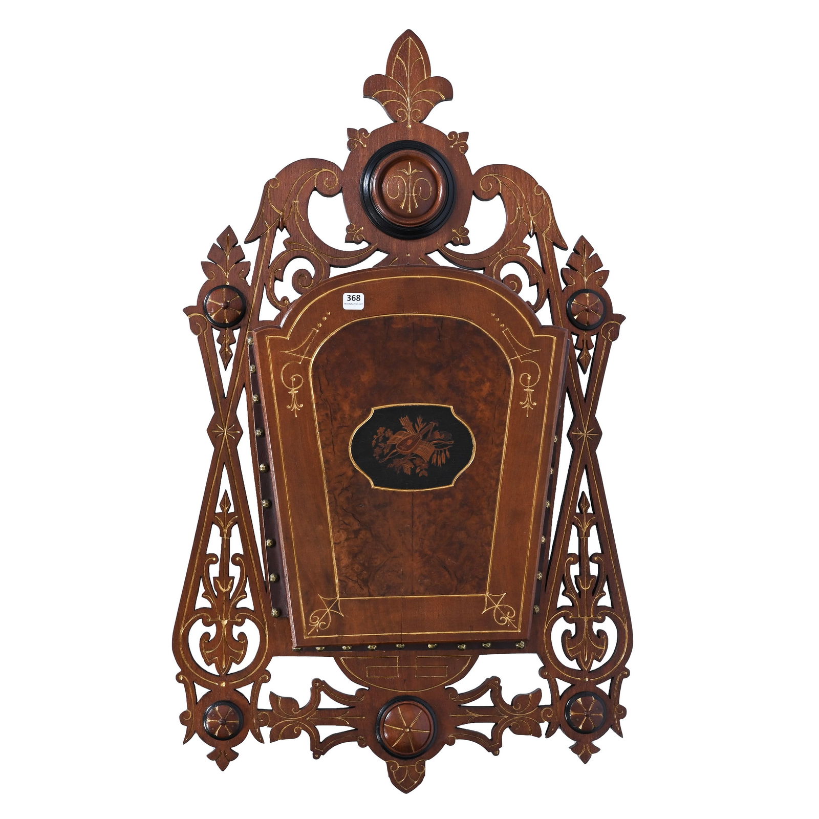 Victorian Walnut Sheet Music Rack (1 of 5)