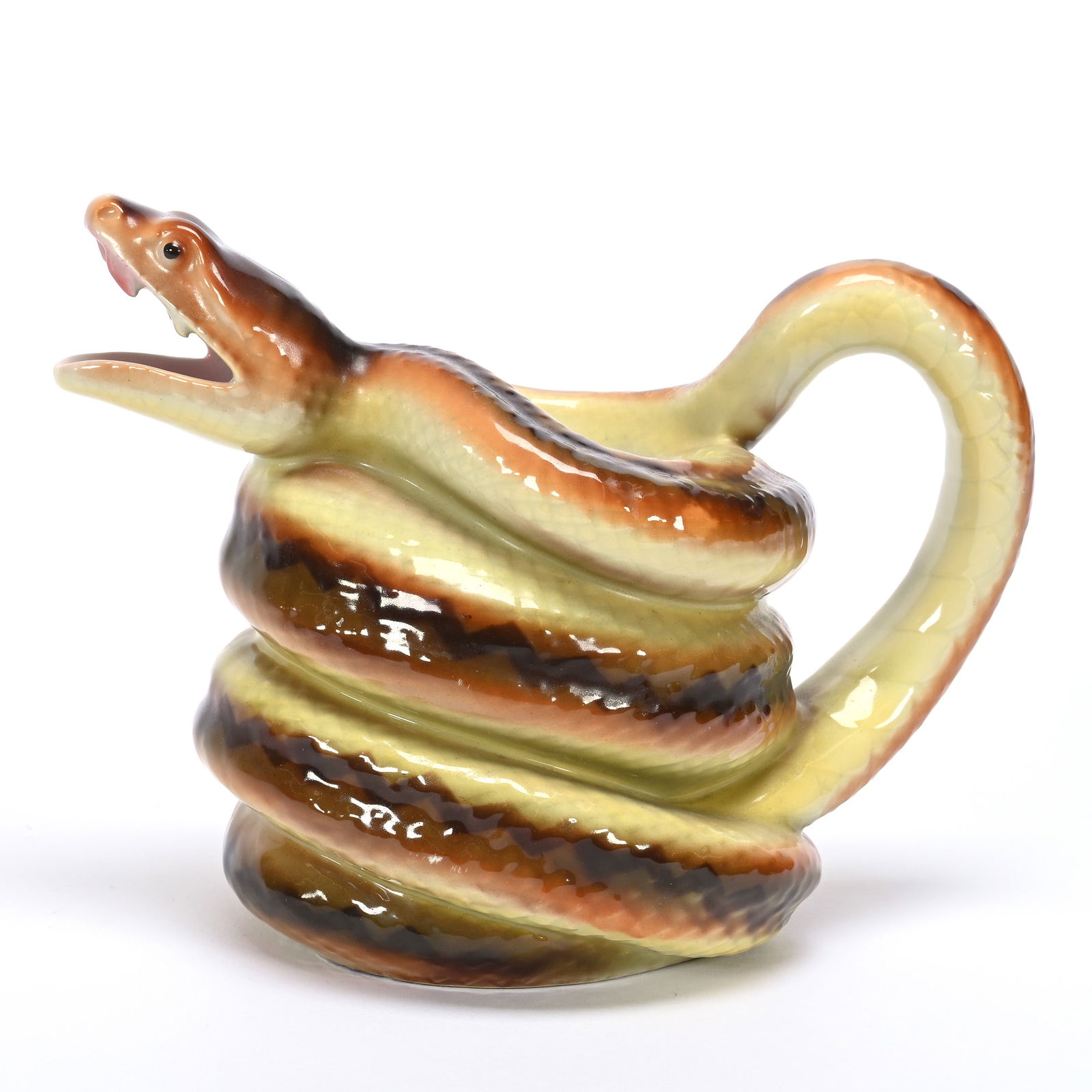 Snake Water Pitcher, Royal Bayreuth, Unmarked (1 of 3)