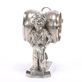 Figural Napkin Ring, Boy Sailor & Anchor