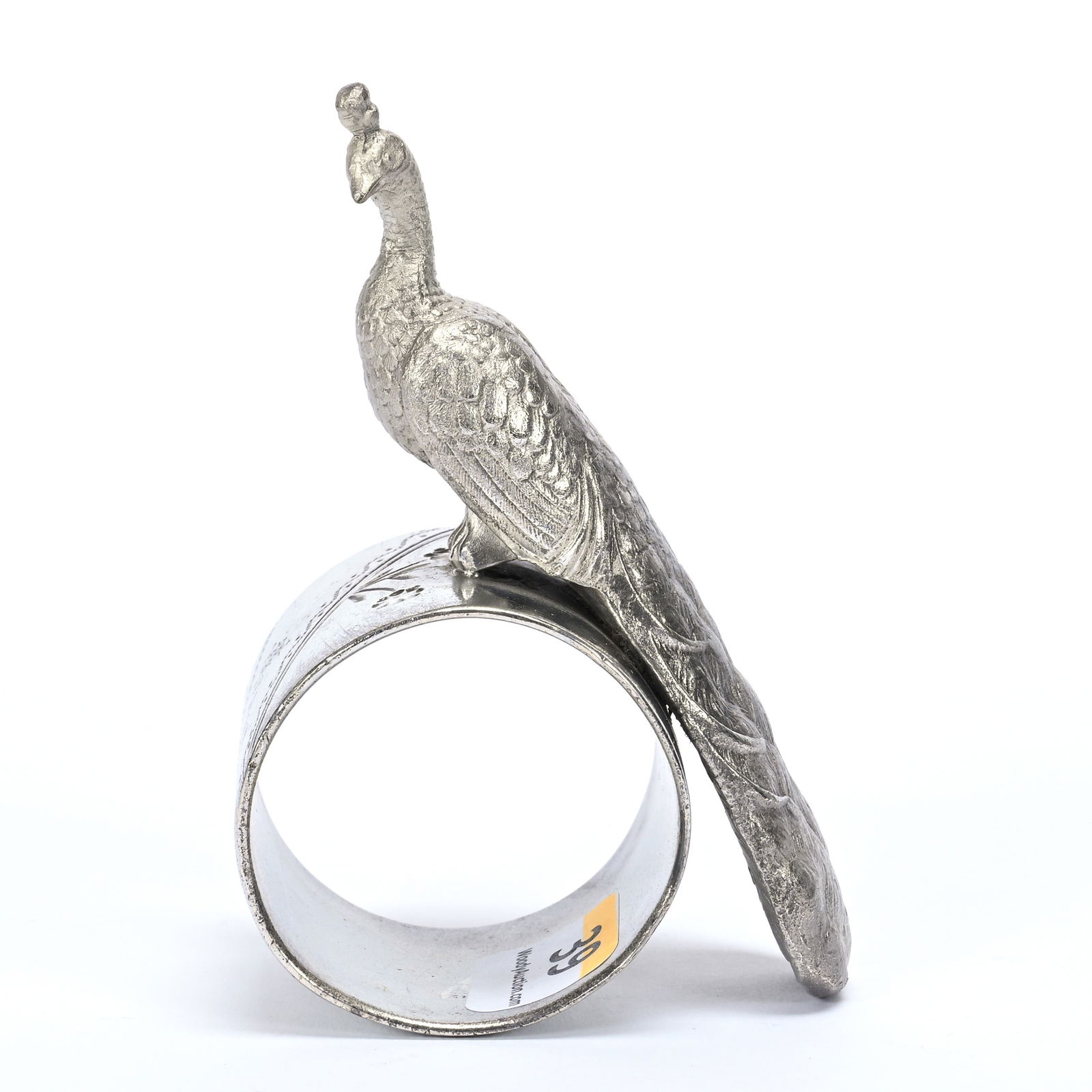 Figural Napkin Ring, Peacock (1 of 4)