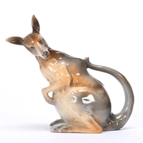 Kangaroo Creamer, Royal Bayreuth Blue Mark