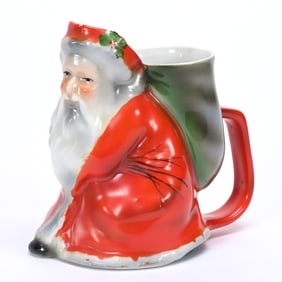Santa Claus Creamer, Royal Bayreuth Blue Mark