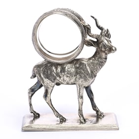 Figural Napkin Ring, Deer (African Kudu)