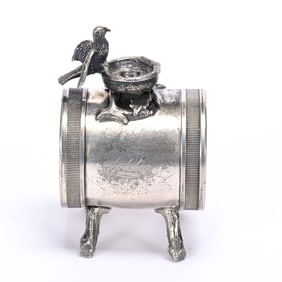 Figural Napkin Ring, Bird In Nest