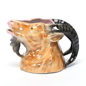 Mountain Goat Creamer, Royal Bayreuth Blue Mark