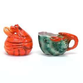 (2) Lobster Items, Royal Bayreuth