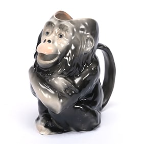 Chimpanzee Creamer, Royal Bayreuth Blue Mark