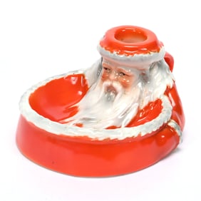 Santa Claus Short Chamber Stick, Royal Bayreuth