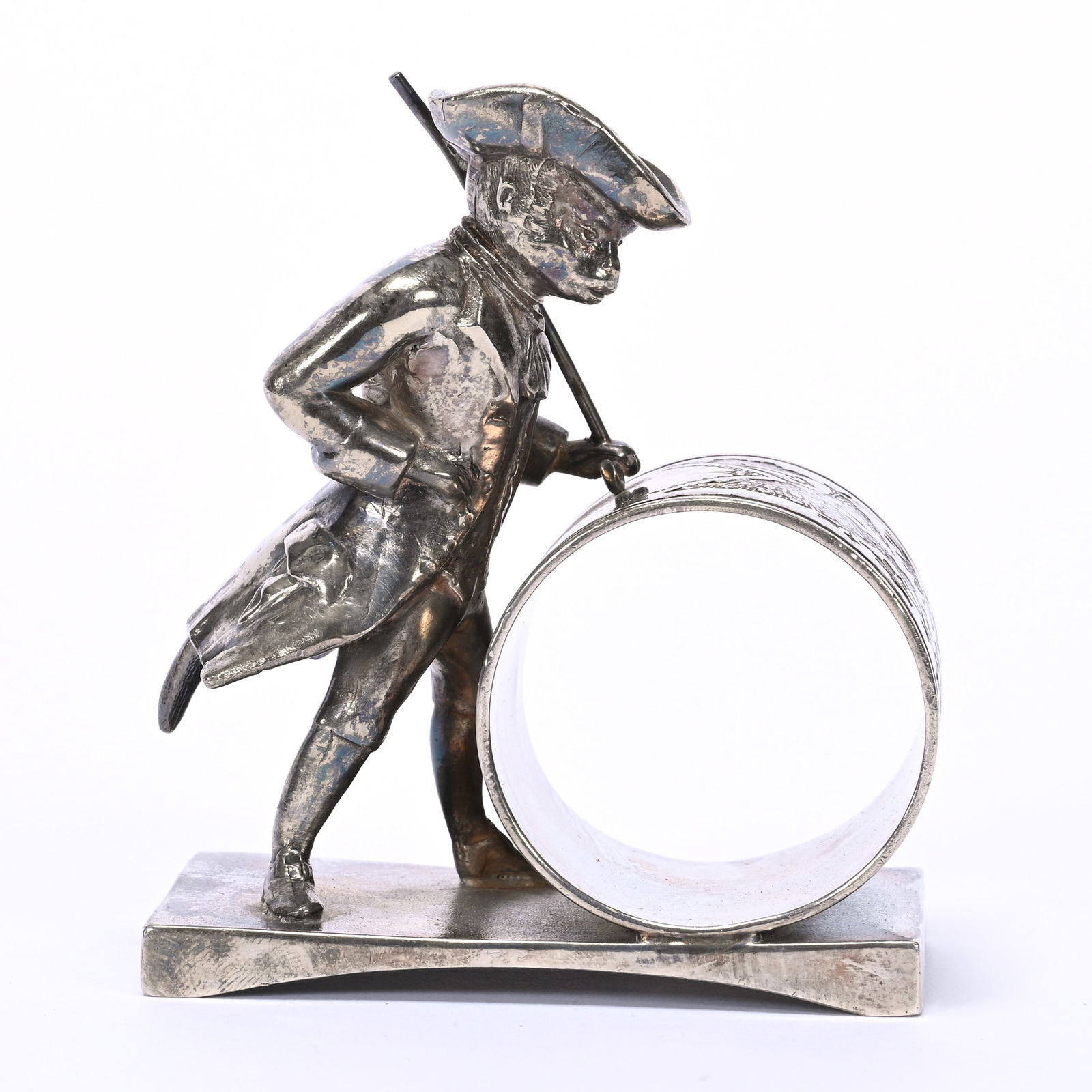 Figural Napkin Ring, Monkey In Cutaway Coat (1 of 3)