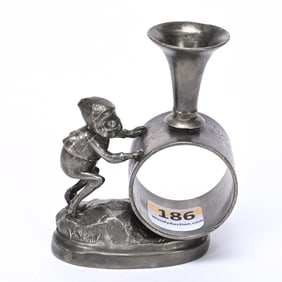 Figural Napkin Ring/Bud Vase, Palmer Cox Brownie