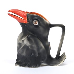 Crow Creamer, Royal Bayreuth Blue Mark