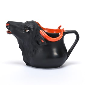 Water Buffalo Creamer, Royal Bayreuth Blue Mark