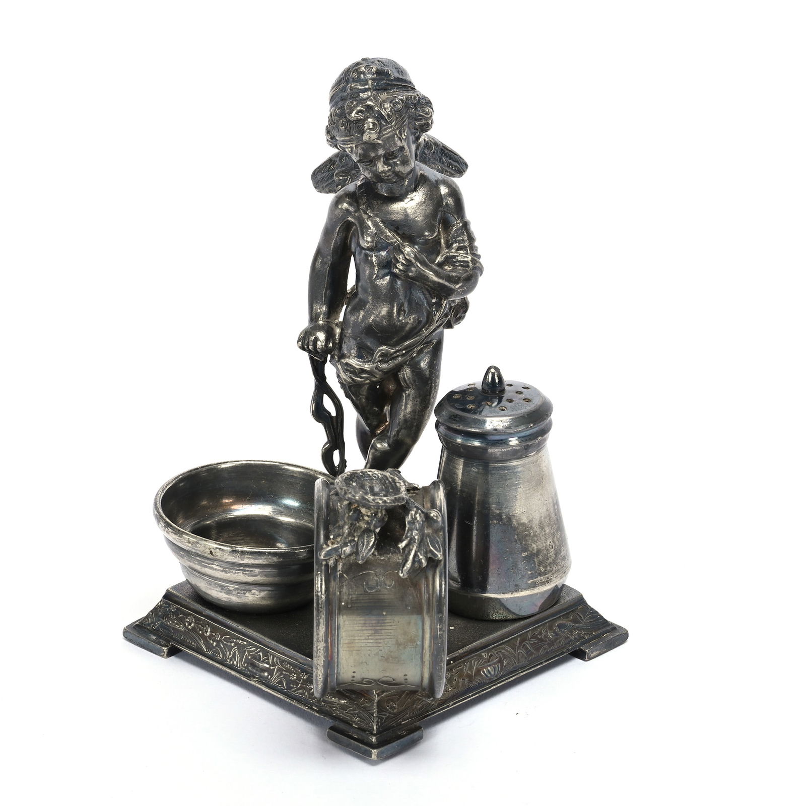 Combination Set, Cherub Guarding Nest (1 of 3)