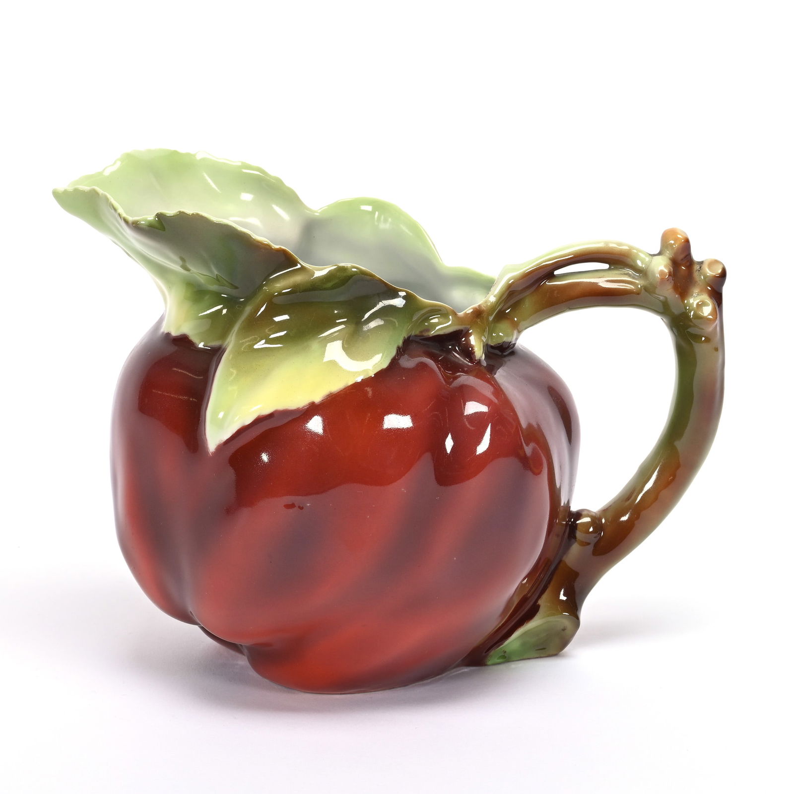 Apple Water Pitcher, Royal Bayreuth Blue Mark (1 of 3)