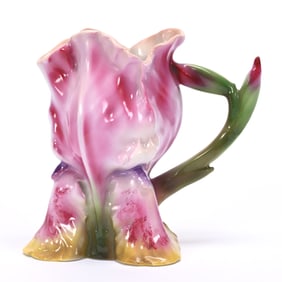 Iris Milk Pitcher, Royal Bayreuth