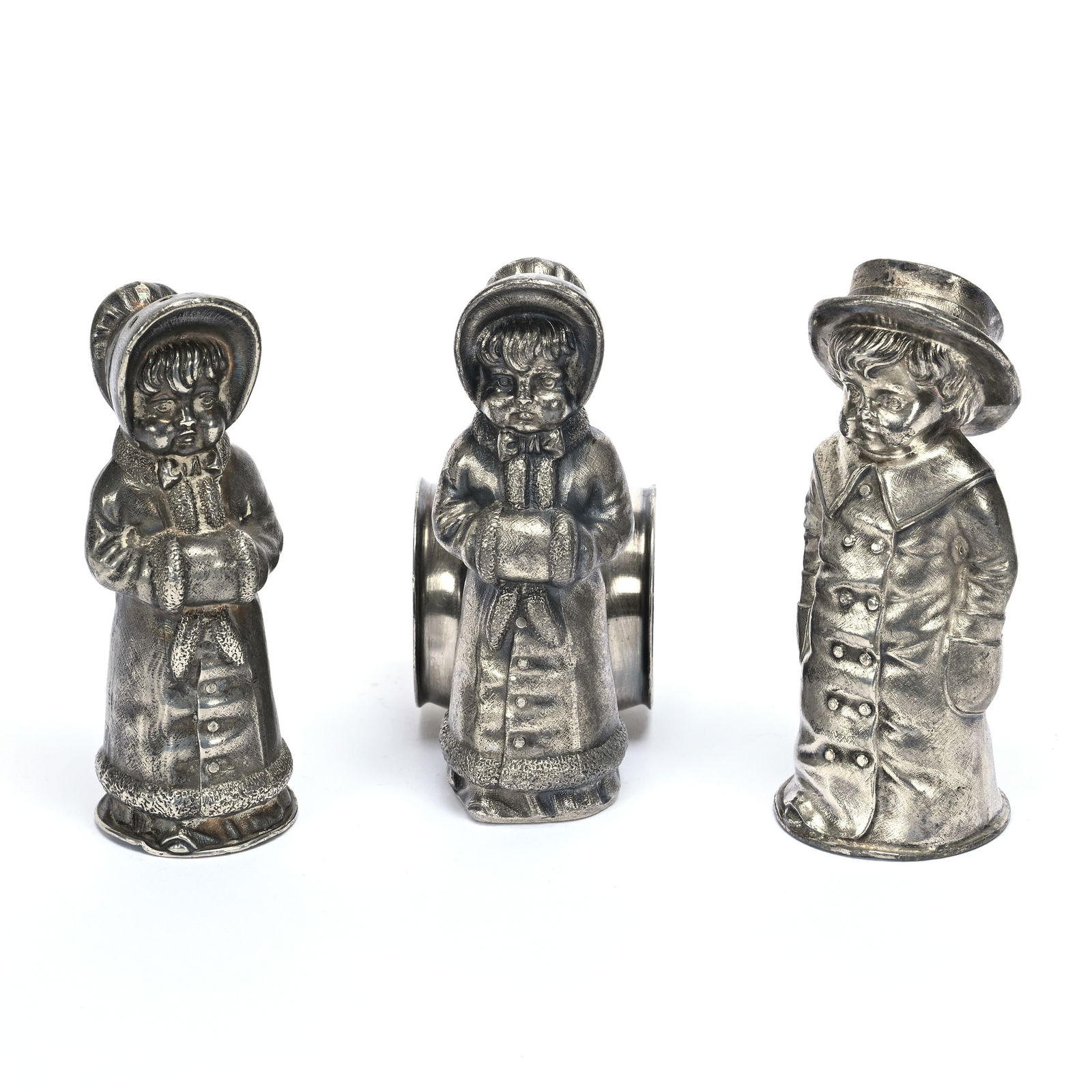 (3) Figural Napkin Rings & Salt/Pepper Shakers (1 of 3)