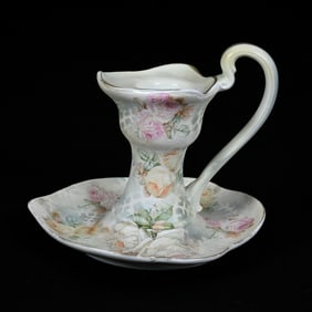 Rose Tapestry Chamberstick, Royal Bayreuth