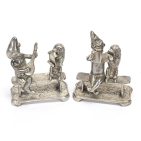 (2) Metal Figures