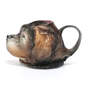 St. Bernard Creamer, Royal Bayreuth Blue Mark