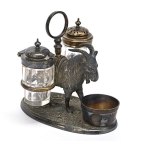 Combination Set, Full Figure Goat