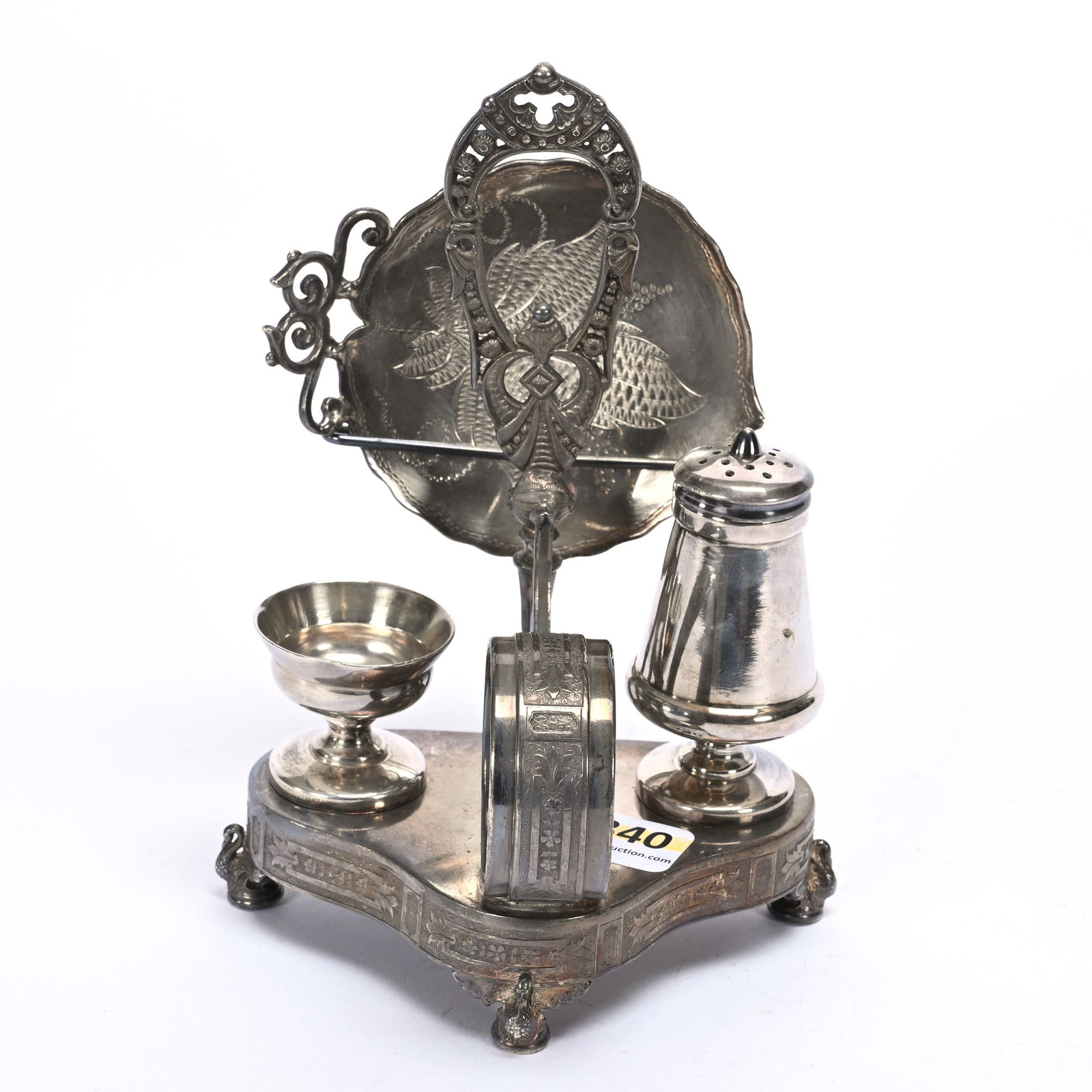 Combination Set Marked Wilcox #1660 Silverplate (1 of 3)