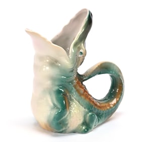 Alligator Creamer, Royal Bayreuth Blue Mark