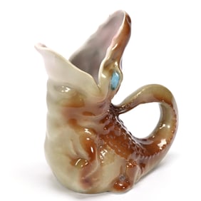 Alligator Creamer, Royal Bayreuth Blue Mark