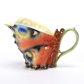 Closed Wing Butterfly Creamer, Royal Bayreuth