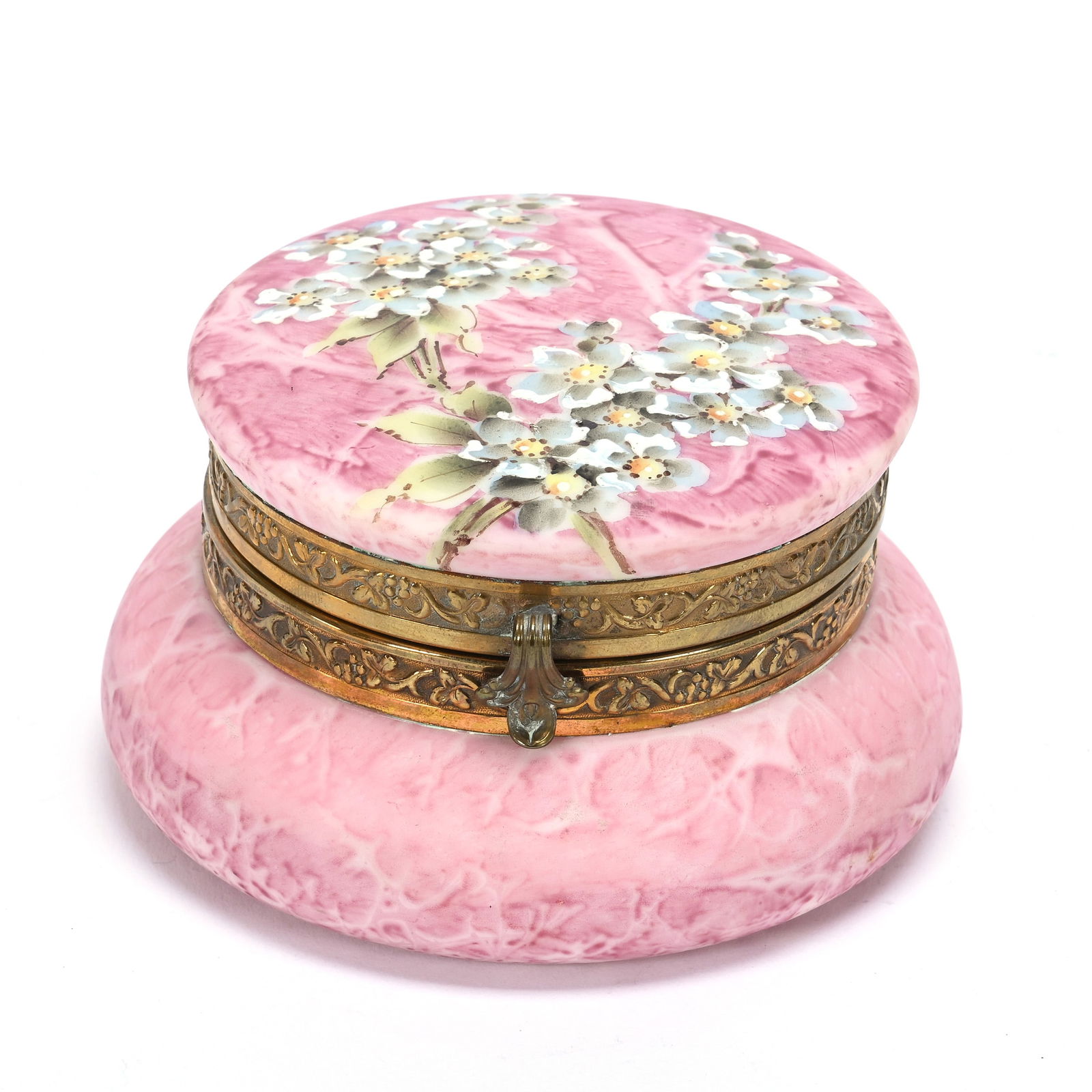 Jewel Box Marked Kelva Art Glass (1 of 4)