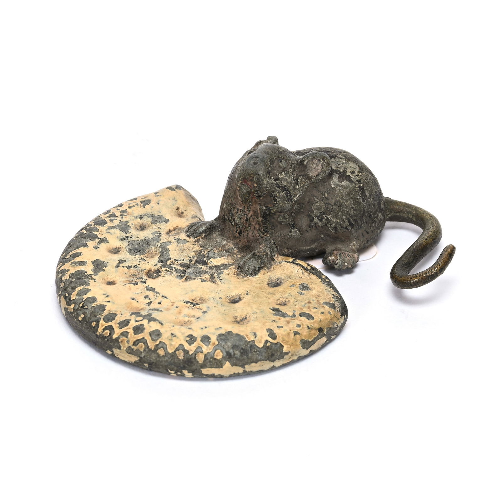 Advertising Bronze Paperweight (1 of 2)