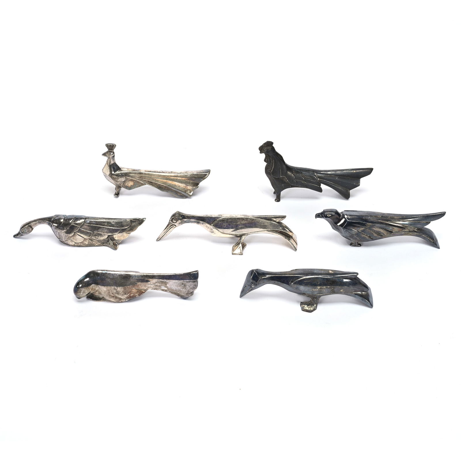 (8) Figural Silverplate Knife Rests (1 of 3)