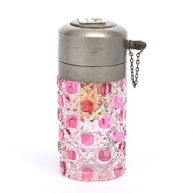 Perfume Atomizer, BPCG, Cranberry Cut To Clear