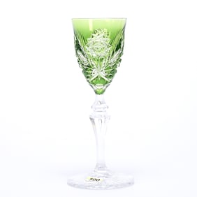 Wine Stem, BPCG, Green Cut To Clear