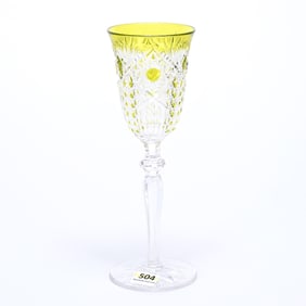 Wine Stem, BPCG, Yellow Cut To Clear