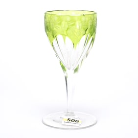 Wine Stem, BPCG, Green Cut To Clear