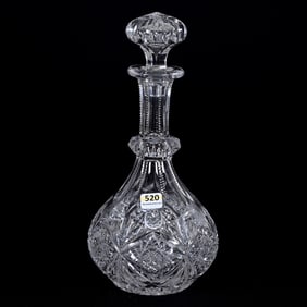 Decanter, ABCG, Marquis Pattern By Egginton