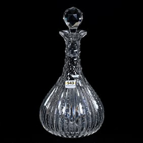 Decanter, American Brilliant Cut Glass