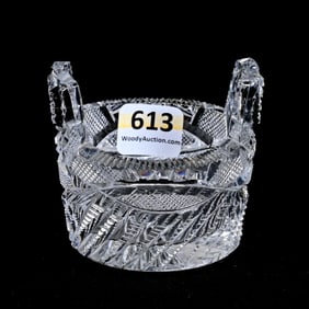 Modified Master Salt, American Brilliant Cut Glass