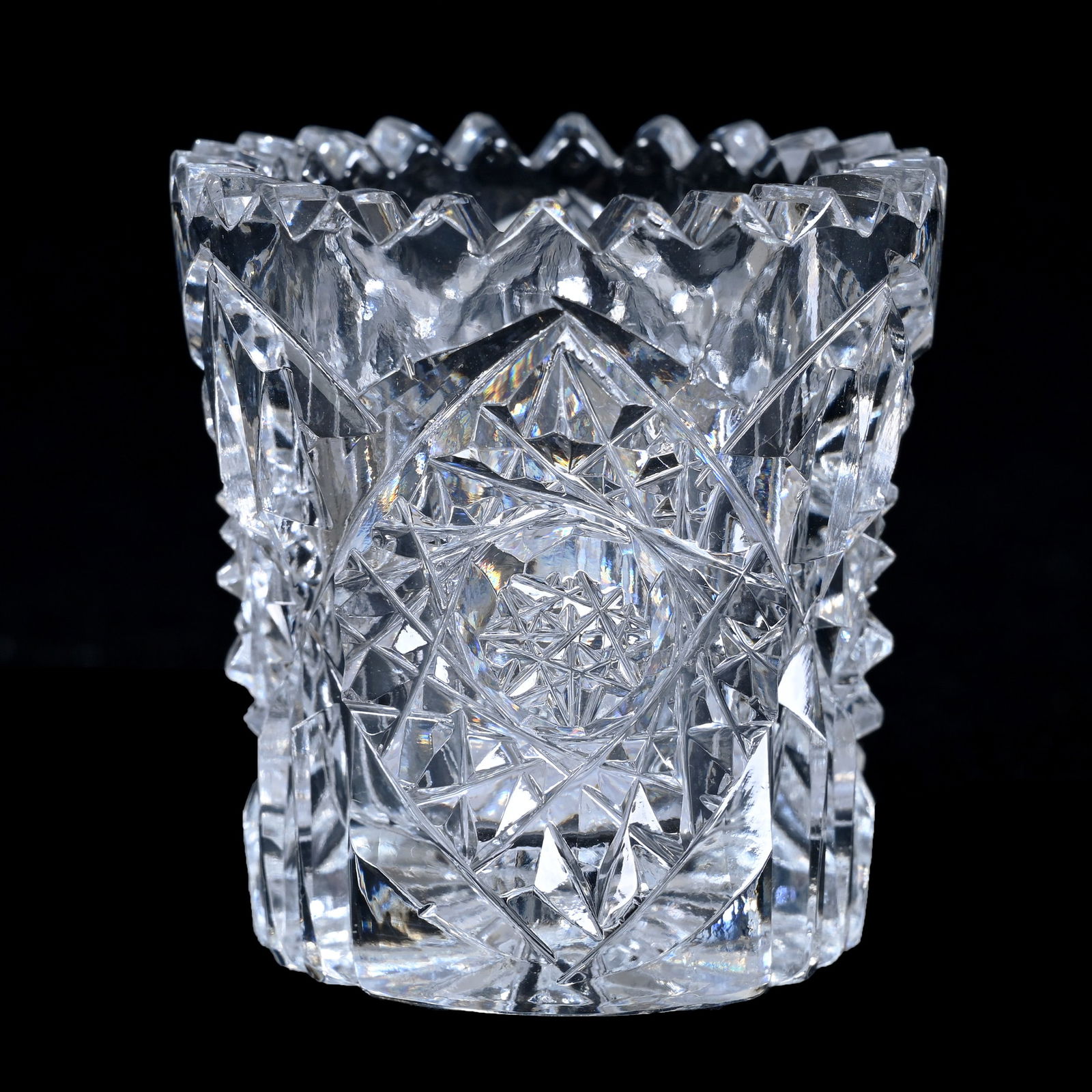Toothpick Holder, American Brilliant Cut Glass (1 of 3)