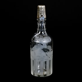 Whiskey Bottle, ABCG, Signed Hawkes
