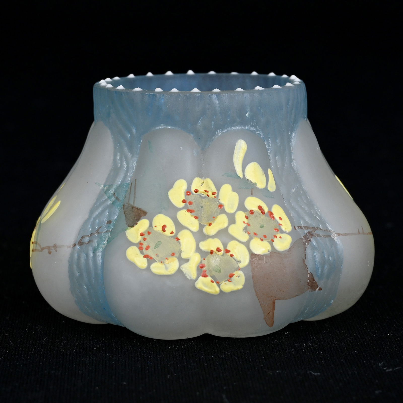 Toothpick Holder, Mt. Washington Royal Flemish (1 of 3)