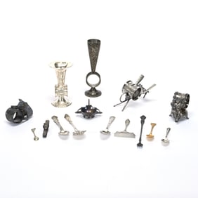 Large Selection Of Silverplate Items