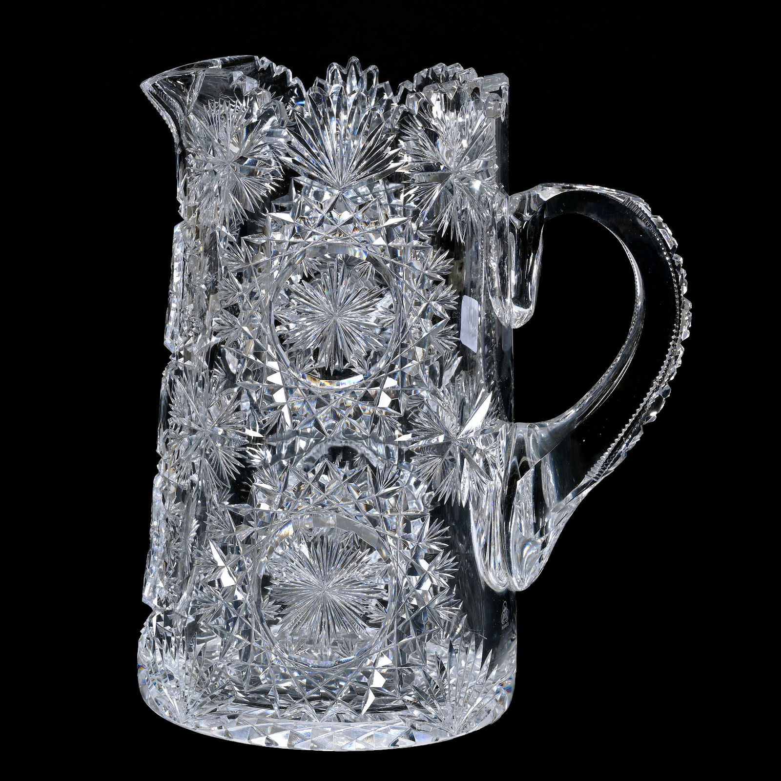 Pitcher, ABCG, Signed Hawkes North Star Pattern (1 of 3)