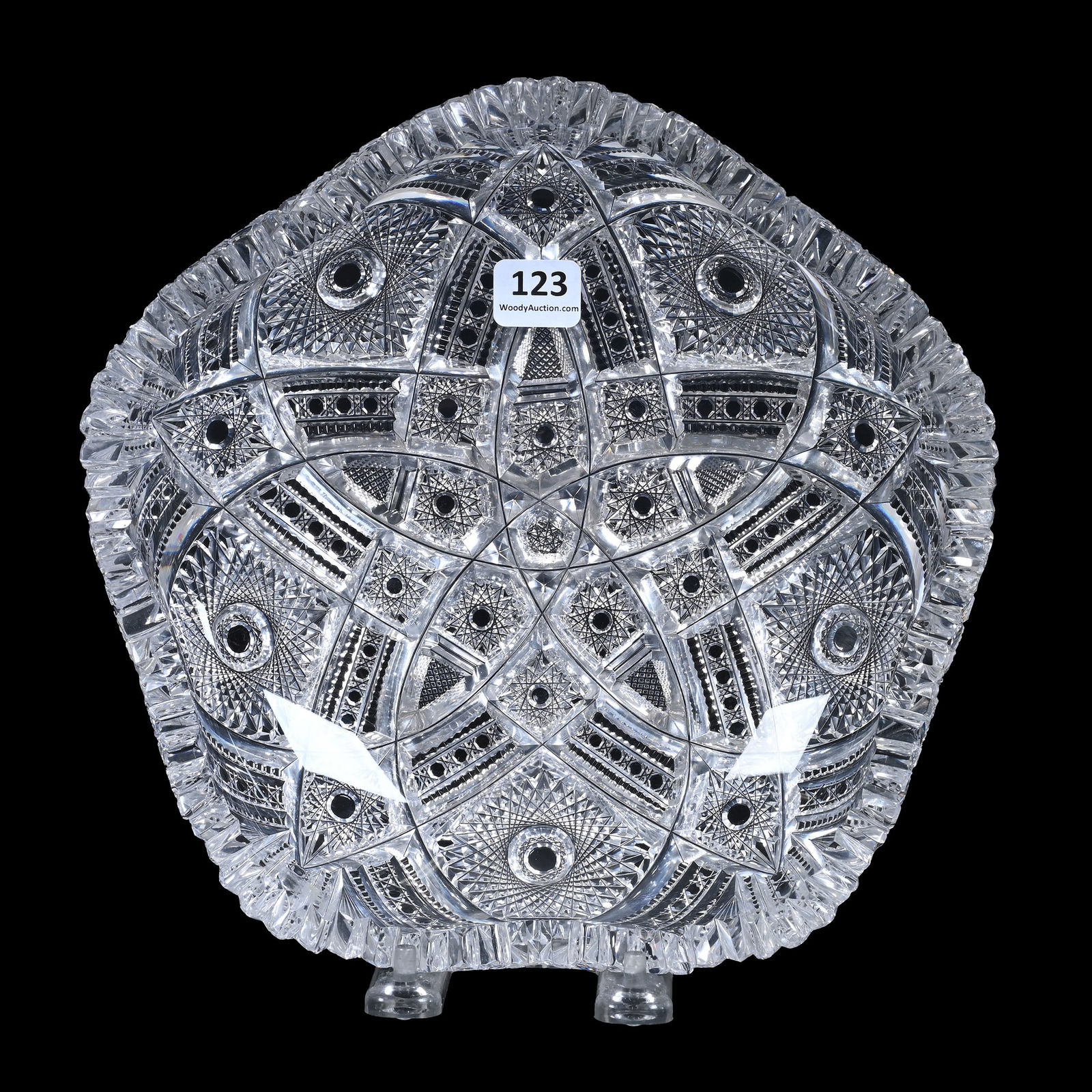 Bowl, ABCG, Fan Border Pattern (1 of 2)