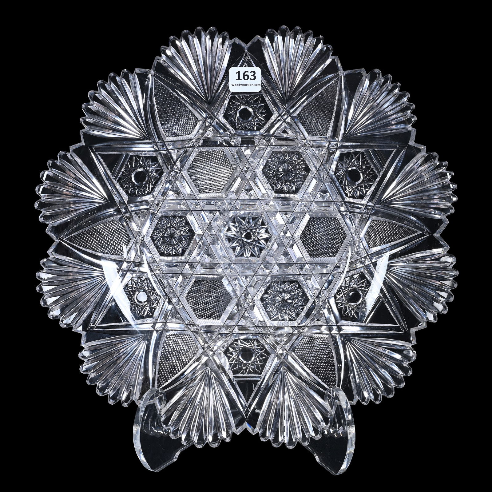 Round Tray, ABCG, Baker's Gothic Pattern By Clark (1 of 2)